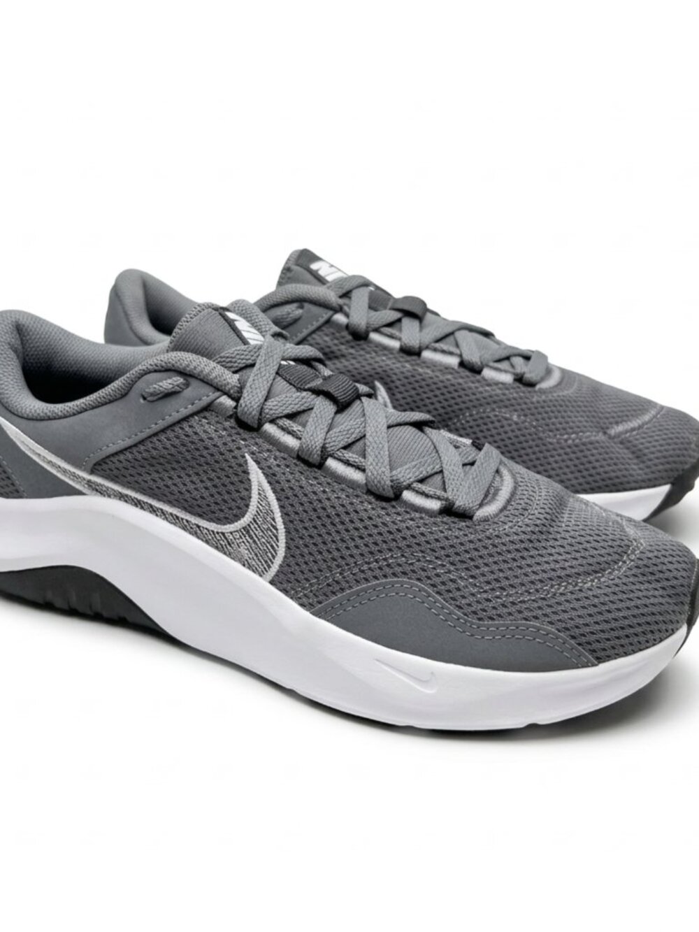 Nike Legend Essential 3 Next Nature Grey White Training Shoe Women's Size 7